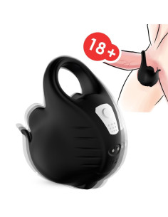 ARMONY - ANELLO VIBRATORE A COPPE NERO 3 