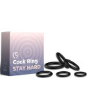 ARMONY - RINGS SILICONE BLACK 3 