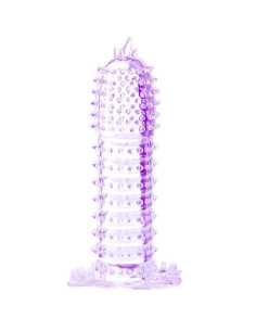 BAILE - PENIS SHEATH WITH STIMULATING POINTS PURPLE 14 CM 5 