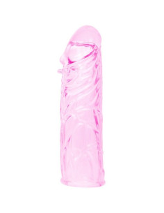 BAILE - COPERTURA PENE IN SILICONE STIMOLANTE ROSA 13 CM 7 