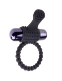 FANTASY C-RINGZ - BLACK SILICONE VIBRATING RING 4 