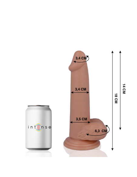 MR INTENSE - 10 REALISTIC PENIS 18 CM -O- 3.4 CM 8 