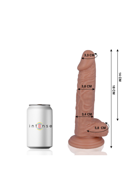 MR INTENSE - 11 REALISTIC PENIS 18 CM -O- 3.8 CM 8 