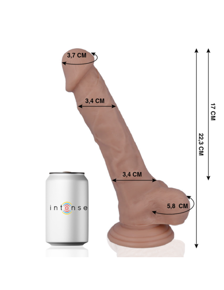 MR INTENSE - 28 PENE REALISTICO 22.3 CM -O- 3.4 CM 8 