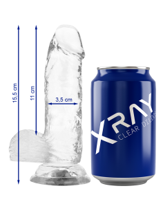 X RAY - KLARER HAHN MIT BLLEN 15.5 CM -O- 3.5 CM 7 