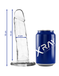 X RAY - CLEAR COCK 18 CM -O- 4 CM 7 