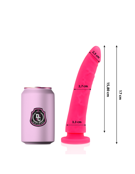 DELTA CLUB - TOYS PINK DILDO MEDICAL SILICONE 17 CM -O- 3 CM 7 