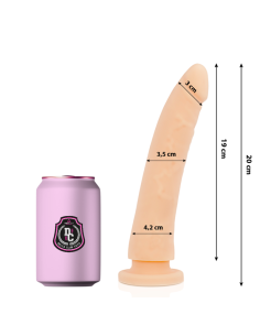 DELTA CLUB - TOYS DILDO NATURALE IN SILICONE MEDICO 20 CM -O- 4 CM 7 