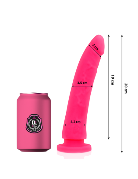 DELTA CLUB - TOYS ROSA DILDO MEDIZINISCHES SILIKON 20 CM -O- 4 CM 7 