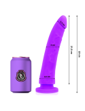 DELTA CLUB - TOYS LILA DILDO MEDIZINISCHES SILIKON 23 CM -O- 4.5 CM 6 