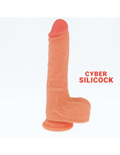 CYBER SILICOCK - CONNOR SILICONE LIQUIDE SOUPLE ULTRA RÉALISTE 20.5 CM -O- 3.7 CM 7 