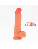 CYBER SILICOCK - SAUL SILICONE LIQUIDE SOUPLE ULTRA RÉALISTE 21 CM -O- 4.2 CM 7 