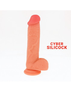 CYBER SILICOCK - SAUL SILICONE LIQUIDO MORBIDO ULTRA REALISTICO 21 CM -O- 4.2 CM 7 