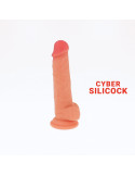 CYBER SILICOCK - JUDE SILICONE LIQUIDE SOUPLE ULTRA RÉALISTE 18 CM -O- 3.2 CM 7 