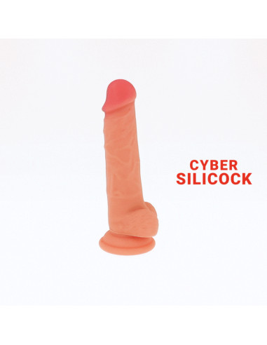 CYBER SILICOCK - JUDE ULTRA REALISTISCHES. WEICHES FLÜSSIGE SILIKON 18 CM -O- 3.2 CM 7 