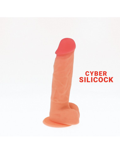 CYBER SILICOCK - OLIVER SILICONE LIQUIDO MORBIDO ULTRA REALISTICO 19 CM -O- 3.9 CM 7 