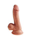 KING COCK - PLUS 3D DILDO MIT EIER 17 CM 8 