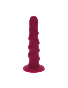 GET REAL - RIBBED DONG 12 CM ROT 6 