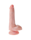 KING COCK - REALISTISCHER PENIS MIT EIER 13.5 CM LEICHT 6 