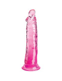 KING COCK - CLEAR PÉNIS RÉALISTE 19.7 CM ROSE 2 