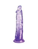 KING COCK - CLEAR PENE REALISTICO 19.7 CM VIOLA 2 