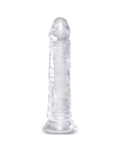 KING COCK - CLEAR REALISTIC PENIS 19.7 CM TRANSPARENT 4 