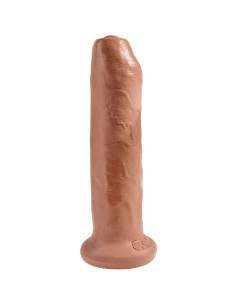 KING COCK - UNGESCHNITTENER REALISTISCHER PENIS 17.8 CM KARAMELL 3 