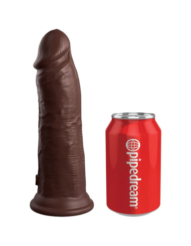 KING COCK - ELITE REALISTIC SILICONE DILDO 20.3 CM BROWN 6 