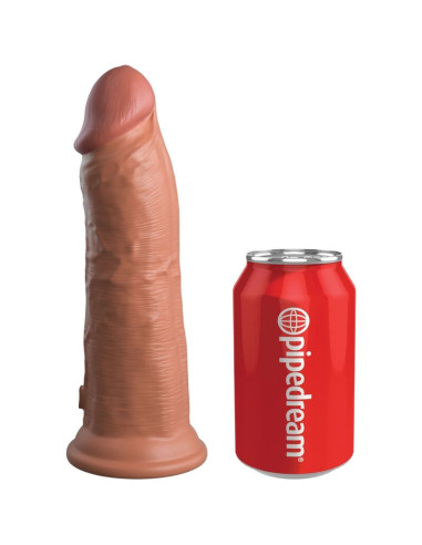 KING COCK - ELITE REALISTISCHER SILIKONDILDO 20.3 CM KARAMELL 6 