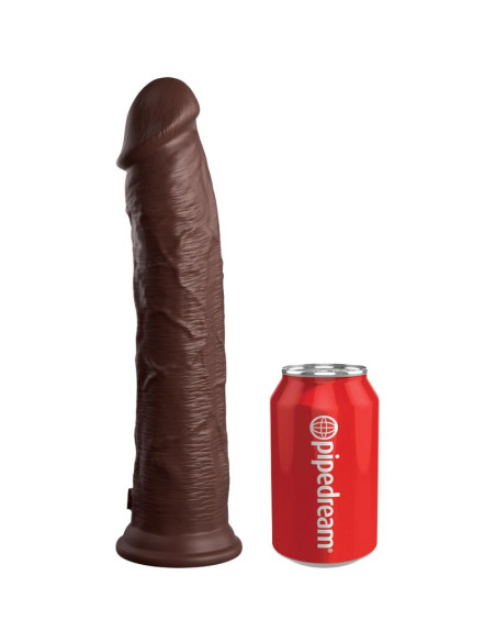 KING COCK - ELITE REALISTIC SILICONE DILDO 28 CM BROWN 6 