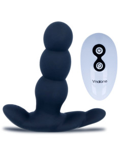 NALONE - VIBRATEUR ANAL PEARL TÉLÉCOMMANDE NOIR 7 