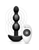 B-VIBE - TRIPLET ANAL REMOTE CONTROL BEADS BLACK 8 