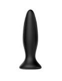 MR PLAY - WIEDERAUFLADBARER SCHWARZER VIBRATOR ANALSPLUG 7 