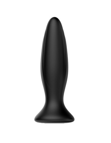 MR PLAY - WIEDERAUFLADBARER SCHWARZER VIBRATOR ANALSPLUG 7 