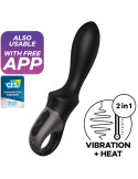 SATISFYER - HEAT CLIMAX ANAL VIBRATOR APP BLACK 4 