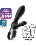 SATISFYER - HEAT CLIMAX+ ANAL VIBRATOR APP BLACK 4 