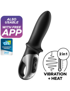 SATISFYER - APPLICATION DE VIBRATEUR ANAL HOT PASSION NOIR 4 