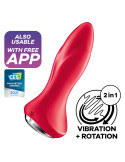 SATISFYER - ROTATOR PLUG 1+ VIBRIERENDE PLUGAPP ROT 4 