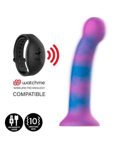 MYTHOLOGY - DION GALACTIC DILDO S - VIBRATORE WATCHME COMPATIBILE CON TECNOLOGIA WIRELESS 9 