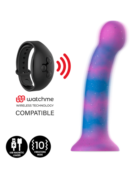 MYTHOLOGY - DION GALACTIC DILDO S - VIBRATEUR WATCHME TECHNOLOGIE SANS FIL COMPATIBLE 9 