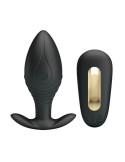 PRETTY LOVE - REGINA ANAL PLUG RECHARGEABLE VIBRATOR BLACK 12 