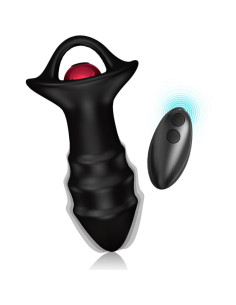 ARMONY - KYLIN FINGER VIBRATOR & ANAL PLUG REMOTE CONTROL BLACK 5 