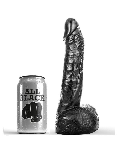 ALL BLACK - DILDO CON PUGNO 20 CM 3 