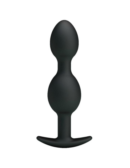 PRETTY LOVE - BALLES ANAL EN SILICONE 12.5 CM NOIRES 2 