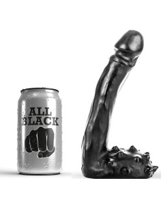 ALL BLACK - DILDO REALISTICO 19 CM 3 