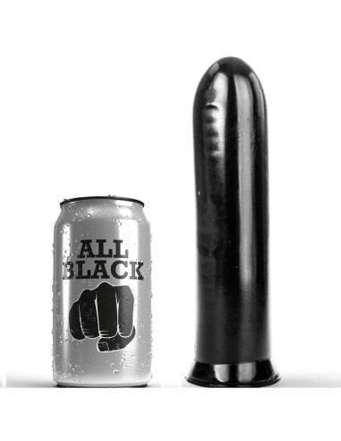 ALL BLACK - DILDO BLACK 19 CM 3 