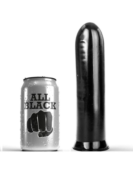 ALL BLACK - DILDO BLACK 19 CM 3 