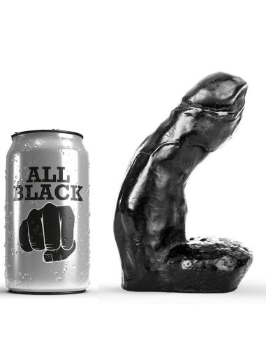 ALL BLACK - DILDO REALISTIC 15 CM 3 