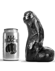 ALL BLACK - DONG RÉALISTE NOIR 17 CM 3 