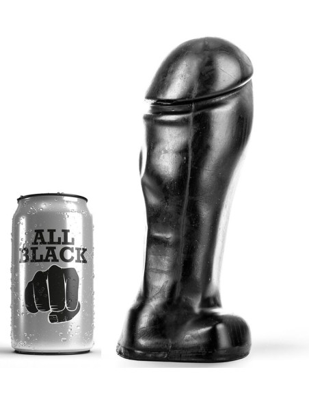 ALL BLACK - DONG 22 CM BROAD TOE 3 